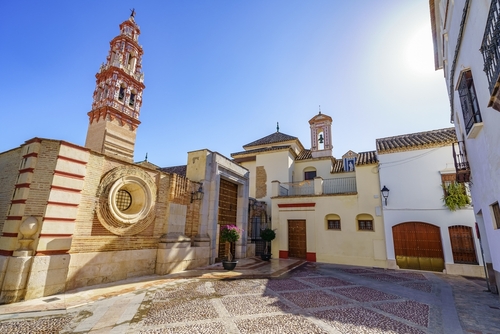 Church of San Juan Bautista in the Andalusian tourist town of Ecija, Spain