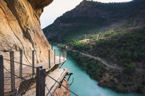 El Caminito del Rey (King's Little Path), World's Most Dangerous Footpath, Ardales, near Malaga, Andalusia, Spain