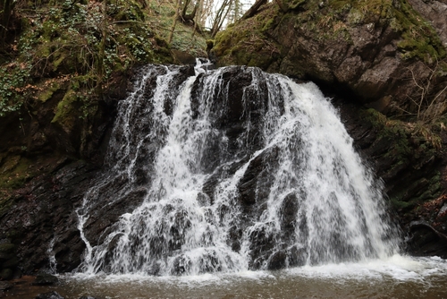 The Fairy Glen lies on the Black Isle in the Highlands of Scotland, just north of Inverness and near the village of Rosemarkie, Scotland, United Kingdom