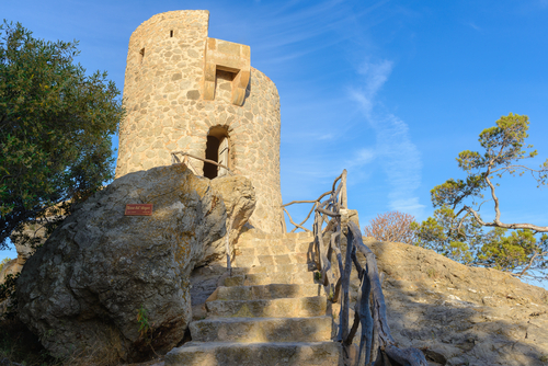 Verger Tower, northwest coast of Mallorca island, Balearic Islands, Spain