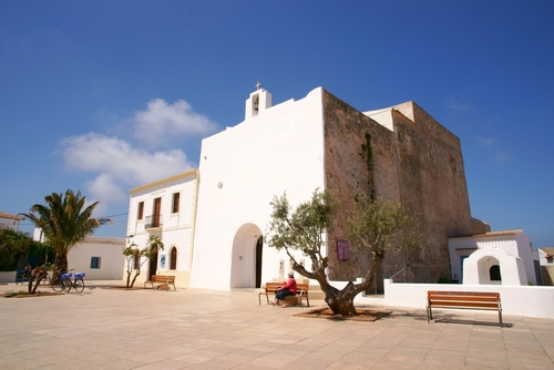 Iglesia de Sant Francesc Xavier, Formentera island, Balearic Islands, Spain