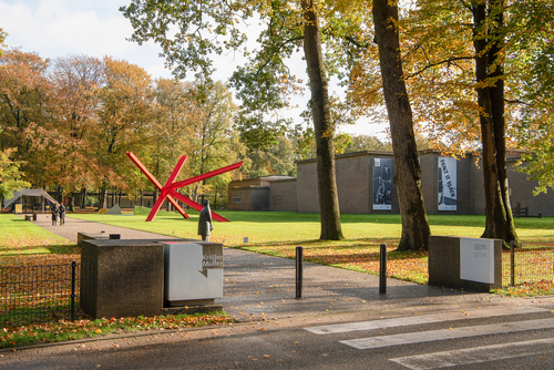 Entrance of the museum Kröller-Müller a museum in the Hoge Veluwe National Park, which currently holds the second largest Van Gogh collection in Otterlo, Holland