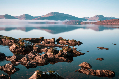 Milarrochy Bay, Loch Lomond, The Trossachs National Park, Highlands, Scotland, UK