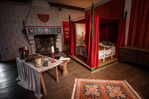 View of the Royal chambers in the London tower, London, England, United Kingdom
