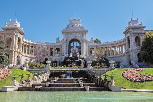 Palais Longchamp in Marseille, Provence, France
