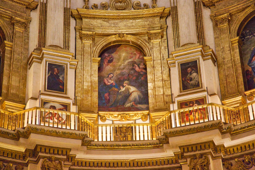 Exquisite Interiors of Granada Royal Chapel in Granada, Andalusia, Spain