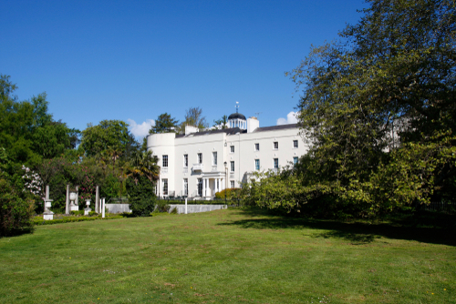 Sketty Hall historic house, Singleton park, Swansea, Wales, United Kingdom