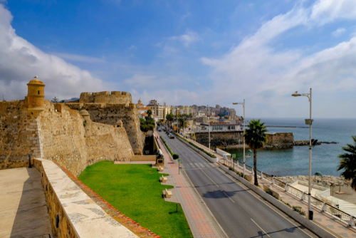 The Royal Walls of Ceuta are a line of fortification in Ceuta, an autonomous Spanish city in North Africa, the walls date to 962AD