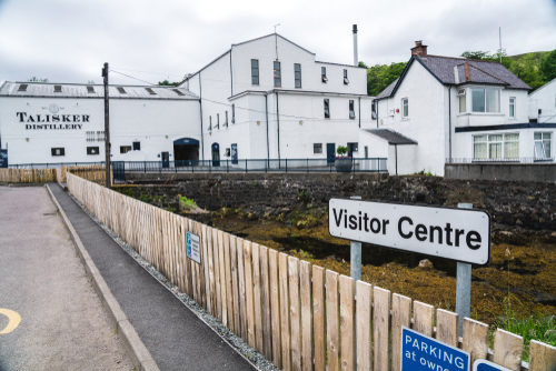Talisker distillery is an Island single malt Scotch whisky distillery based in Carbost, Isle of Skye, Scotland, UK