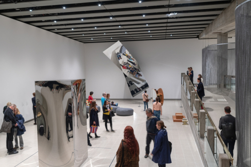 Space Shifters, a new exhibition at the Hayward Gallery, London, England, UK. Features 20 artists spanning roughly 50 years of work to tie in with the 50th anniversary