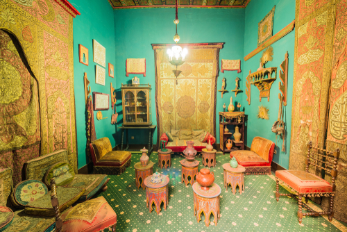 The palace of the Countess of Lebrija, in Seville, Andalusia, Spain has a collection of Roman mosaics