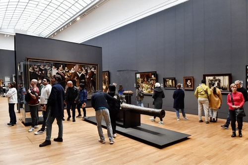 The Rijksmuseum of Amsterdam, 8,000 works of art from Dutch and European history, including masterpieces by Rembrandt, Vermeer and Van Gogh, Holland