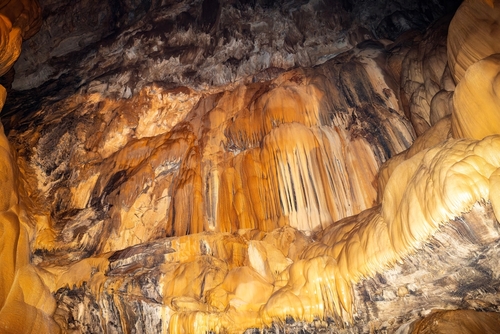 Magnificent views from Altınbeşik cave, on the western side of the Manavgat Hill, Ibradi, Antalya, Turkey