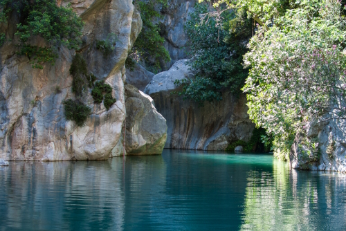 Amazing view of Goynuk canyon near Kemer, Antalya, Turkey