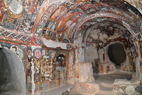 Located in Kayseri, Cappadocia, Turkey, Soganli Valley is famous for its rock churches. Tokali, Secret, Domed, Karabas, Tahtali Churches are the most well-known ones