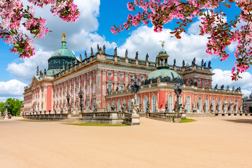 New Palace (Neues Palais) in Sanssouci park, Potsdam near Berlin, Germany