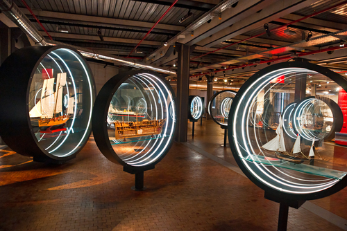 Deutsches Technikmuseum Berlin was founded in 1982 in the Kreuzberg district of Berlin and exhibits a large collection of historical technical artifacts, Germany