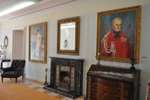 A view of Mon Repos, a 19th century neoclassical villa in which Britain's Prince Philip was born and currently accommodates an archaeological museum, on the island of Corfu, Greece