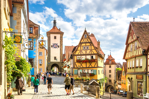 Rothenburg ob der Tauber, on The Romantic Road, Germany