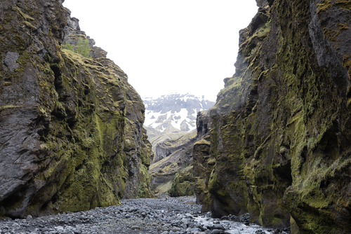 View of the Thorsmork Valley from the ground, Landmannalaugar Reservation, Iceland