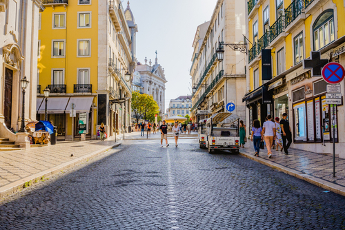 Baixa-Chiado Downtown, Lisbon, Portugal