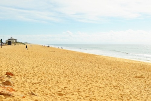 Faro beach, Praia de Faro, Faro, Algarve, Portugal