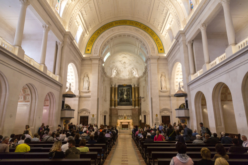 The Sanctuary of Fatima in a beautiful summer day, Portugal