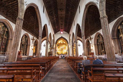 Funchal Cathedral, Madeira Island, Portugal