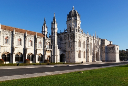 Jeronimos Monastery in Lisbon, Portugal