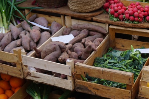traditional market in loule, Algarve, Portugal