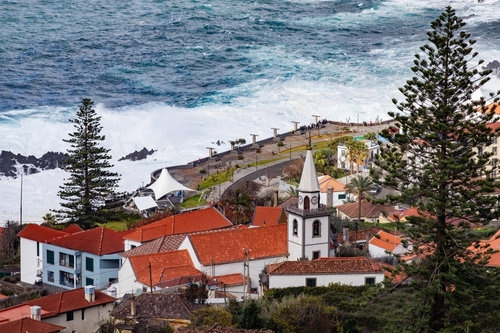 Porto Moniz in the northwestern tip of Madeira Island,