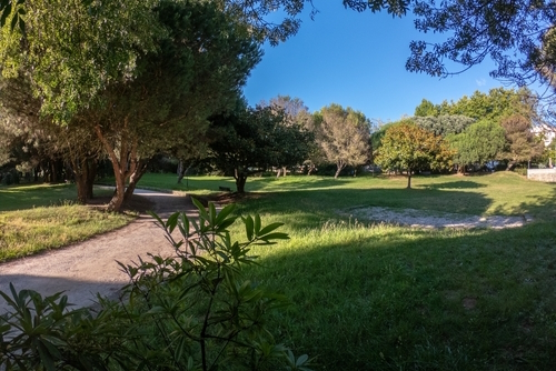 The Porto City Park in Oporto, Portugal. City Park is the largest city park in this city. It was designed by landscape architect Sidónio Pardal. Its ceremonial opening took place in 1993