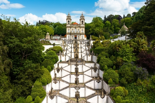 Sanctuary of Bom Jesus do Monte near Braga, Portugal