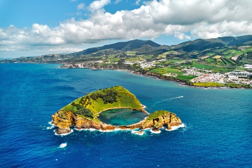 Vila Franca do Campo in Sao Miguel Island, Azores, Portugal