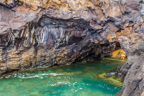 Natural sea pools in Seixal, Madeira Islans, Portugal