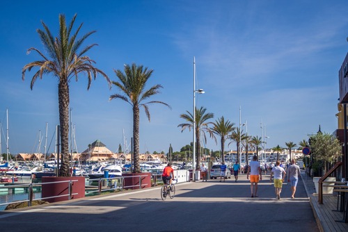 The Promenade at the Marina de Vilamoura, Algarve, Portugal